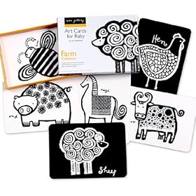  Wee Gallery Farm Art Cards for Baby