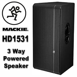 Mackie HD1531 1800-Watt 15" 3-Way High-Definition Powered Loudspeaker