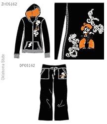 Oklahoma State - Women's Collegiate Zip Hoody & Lounge Pants