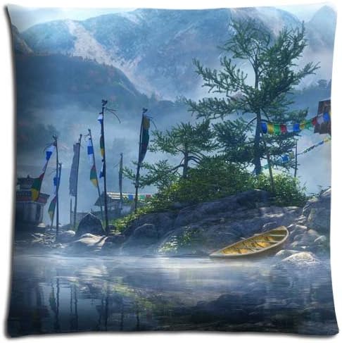 Zippered Polyester Cotton Pillowcases Far Cry MACHINE WASHABLE Sofa Pillow Covers Cases 16x16 inch 40x40 cm