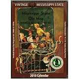 Mississippi State Bulldogs Vintage 2010 Football Program Calendar