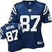 Reggie Wayne Blue Reebok Replica Indianapolis Colts Women's Jersey - Small
