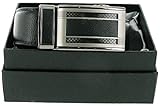 Leather Belt Large Bar Imitation Carbon Fibre