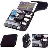 Ultimateaddons® Ultim-IT Reisetasche mit Ersatzteile Organiser für Apple Ipad Air / Air 2 9.7 Zoll (5. und 6. Generation)