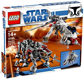 LEGO Star Wars Republic Dropship with AT-OT Walker (10195)