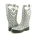 ROXY by QUIKSILVER Puddles Black Boots Shoes Womens 8