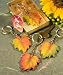 Autumn Wedding Favors: Autumn Leaf Keychains