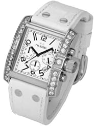 TW Steel Goliath 39 MM White Dial Chronograph Unisex Watch TW118W