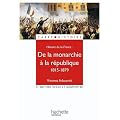 De la monarchie � la r�publique (1815-1879)