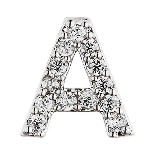 Rarelove Alphabet Letter A Initial Stud Earrings for teen girls