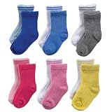 2-Pack Rib Ankle Socks for Baby