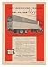 1956 Kroger Store Highway Truck Trailer Print Ad