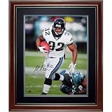 Maurice Jones-Drew Autographed Jacksonville Jaguars (White Jersey) Deluxe Framed 16x20 Photo
