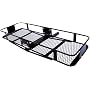 Curt Manufacturing 18130 2 Piece Basket Cargo Carrier, Fixed Shank