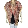 Fashion Scarf for Women in Square CrepeSilk 44 x 44 inches