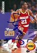 Eric Sleepy Floyd autographed Basketball Card (Houston Rockets) 1992 Skybox #86