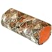 Travel Jewelry Roll Organizer Leopard Print Orange with Gold Accents by Tech Swiss
