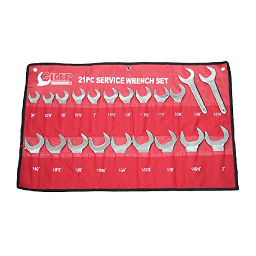 Grip 21 pc Jumbo Service Wrench Set SAE Ericdsdsvarovads