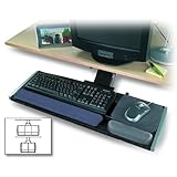 Kensington Underdesk Adjustable Keyboard Platform with Wrist Rest (K60067)