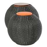 Outback Chair Round Chasm Table Mandarin