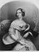 Engraving of Swedish Coloratura Soprano Jenny Lind by W. C. Wrankmore Photographic Poster Print, 12x16