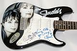 The Judds Autographed Signed Airbrush Guitar & Proof PSA/DNA