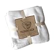 Now Designs Set of 3 Floursack Towels, White