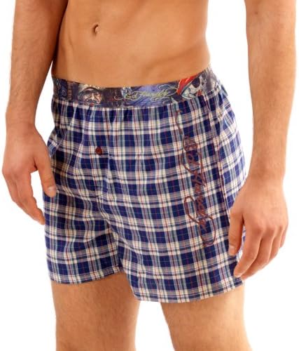 Ed Hardy Men's Pirate Woven Boxer
