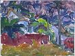The Forge in the Forest, 1982 Original Oil Painting on Canvas By Carmel Artist Victor Di Gesu - Unframed Artwork