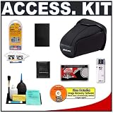 Nikon CF-DC1 Eveready Case (25355) + Spare EN-EL9 Replacement Battery - Accessory Kit for Nikon D40, D40x  D60 Digital SLR Cameras