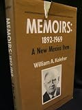 Memoirs, 1892-1969.