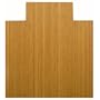 Anji Mountain Bamboo Chairmat & Rug Co. Roll-Up Bamboo Chairmat, 44-Inch-by-52-Inch, 5mm Thick, With Lip, Natural