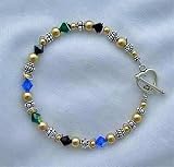 6mm size Swarovski Crystal Birthstone Bracelet