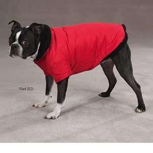 Red Thermal Lined Dog Jackets