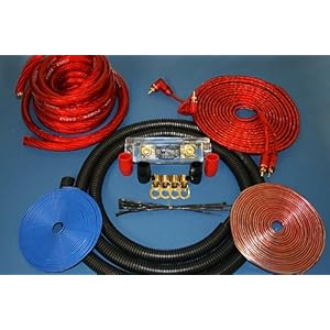 IMC Audio 0 Gauge Power Wire Amp Kit 1500watt