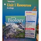 Click here to buy Unit 1 Resources: Ecology (Glencoe Science: Biology) by  Alton Biggs.