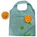 Eco Shopping Bag - Foldable Sun Flower, Blue