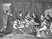 Etching of Men and Women in a Prostitution House Photographic Poster Print, 16x12