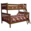 Mission Twin/Full Bunk Bed - Cherry