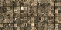 Emperador Dark Mosaic 5/8 x 5/8 Polished