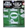 Pro Poker Table Top Green Felt Playing Surface