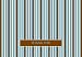 Brown & Blue Stripes Thank You Note Cards & Envelopes - 24 Sets