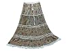 Bohemian Gypsy Maxi Skirt Indian Floral Print Tiered Boho Chic Long Skirts