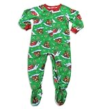 Cars - Toddler Boys Cars Footed Blanket Sleeper, Green (Size 4T)