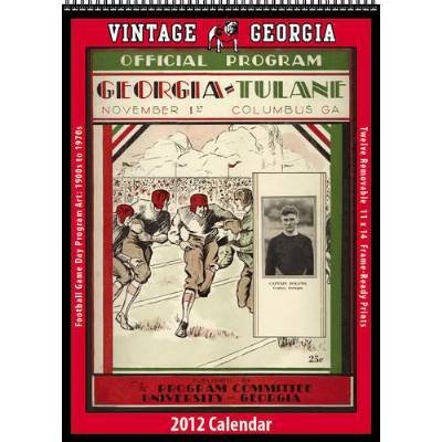 Georgia Bulldogs 2012 Vintage Football Calendar