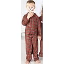 Sun Kidz Christmas Plaid Sleepwear