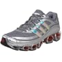 adidas Men's Ambition PB Running Shoe,Medium Lead/Silver/Red,12 M