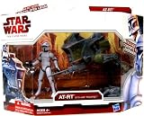 Star Wars Deluxe Figure & Vehicle - CLONE SCOUT with AT-RT
