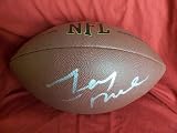 Jerry Rice Autographed NFL Wilson Composite Football, San Francisco 49ers, Oakland Raiders, 2010 NFL Hall of Fame Inductee, Proof Photo of Jerry Signing for Us.