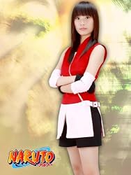 Japanese Anime Naruto Vol 2 Cosplay Costume - Haruno Sakura Set